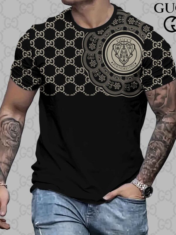 New 2025-  G  Luxury  Brand Premium T-Shirt Outfit For Men Women – Max2406261303