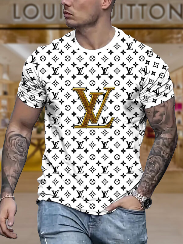 2025 – L  Luxury Brand Premium T-Shirt Outfit For Men -Max011476