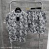 2024 – Set L  Tracksuit T-shirt & Shorts – Max08328