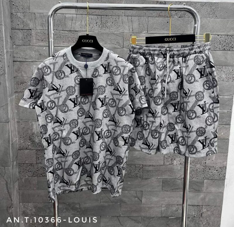 2024 – Set L  Tracksuit T-shirt & Shorts – Max08328