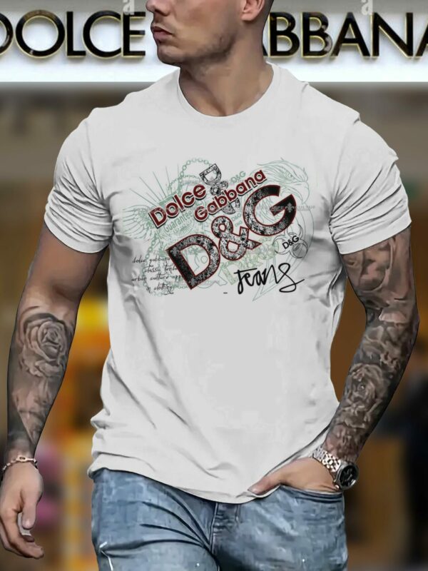 New 2025 – D Luxury Brand Premium T-Shirt Outfit For Men – Max012403