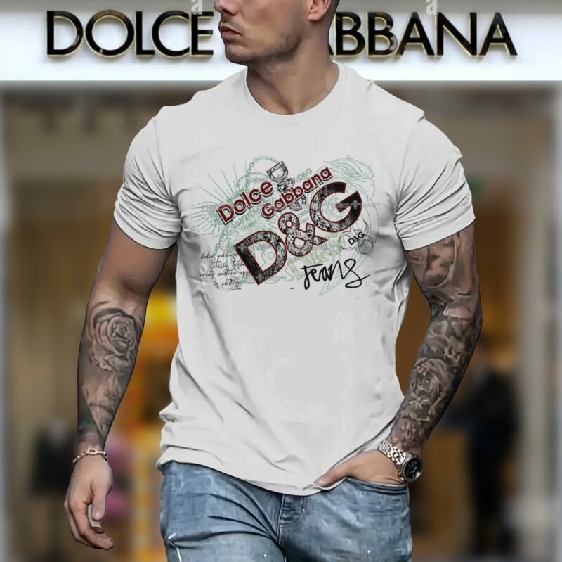 New 2025 – D Luxury Brand Premium T-Shirt Outfit For Men – Max012403