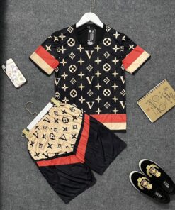 2024 – Set L  Tracksuit T-shirt & Shorts – Max08357