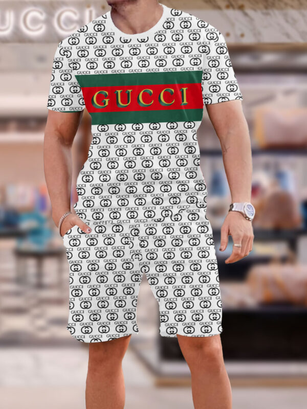 2025 – Set G Tracksuit T-shirt & Shorts –   – Max011945