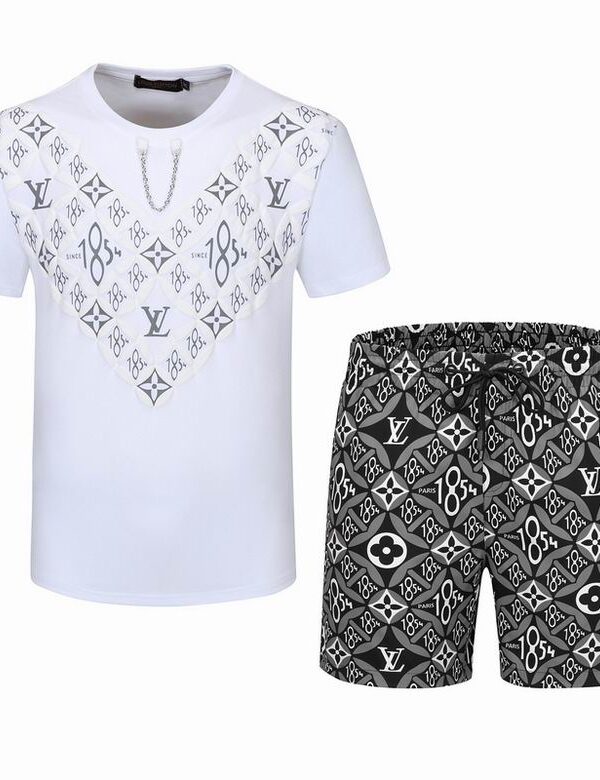 2024 – Set L  Tracksuit T-shirt & Shorts – Max02739