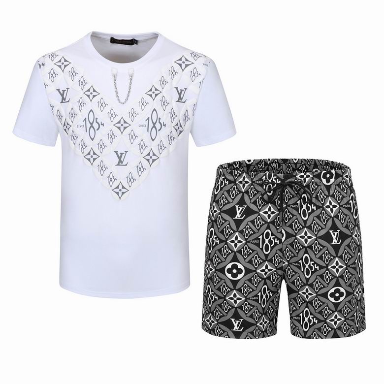 2024 – Set L  Tracksuit T-shirt & Shorts – Max02739