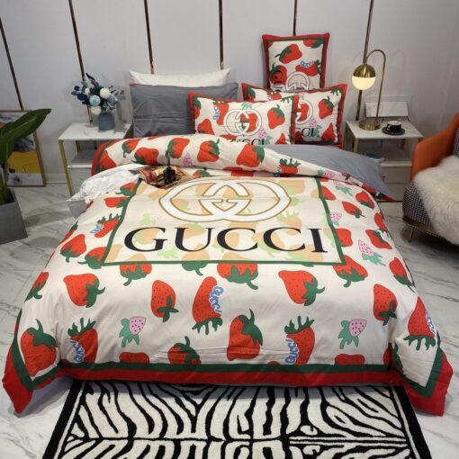 G  Premium Fashion Limited Luxury Brand Bedding Set Home Decor – Min00407