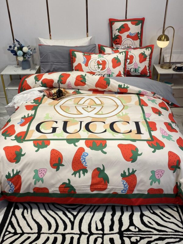G  Premium Fashion Limited Luxury Brand Bedding Set Home Decor – Min00407