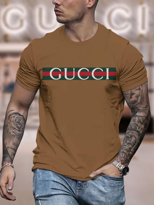 New 2025-  G  Luxury  Brand Premium T-Shirt Outfit For Men Women – Max011598