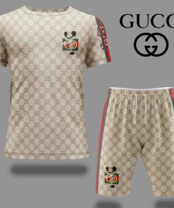 2024 – Set G Tracksuit T-shirt & Shorts –   – Max02941