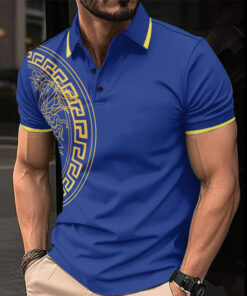 Limited Edition V**sace Polo Shirt For Men –  Max2407091581