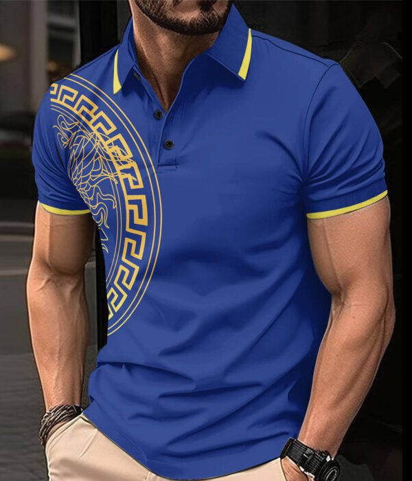 Limited Edition V**sace Polo Shirt For Men –  Max2407091581