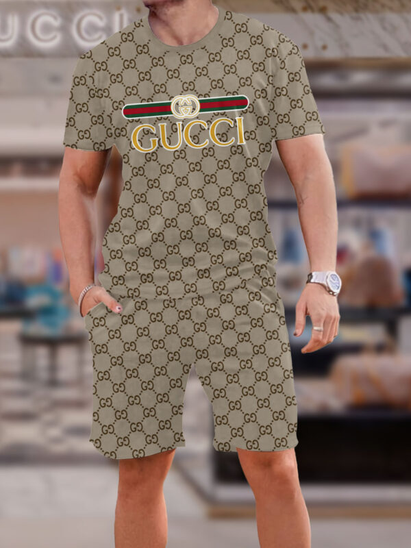 2025 – Set G Tracksuit T-shirt & Shorts –   – Max011849