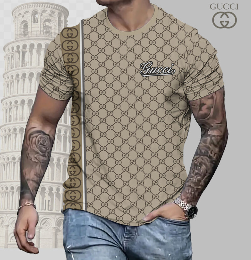New 2025-  G  Luxury  Brand Premium T-Shirt Outfit For Men Women -Max03032504