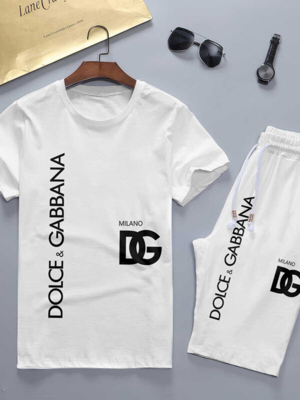 2025 – Set G Tracksuit T-shirt & Shorts –   –TU24052926