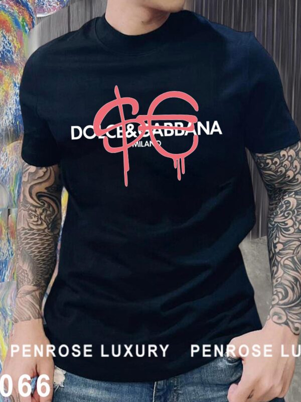 New 2025 – D Luxury Brand Premium T-Shirt Outfit For Men -Max012686