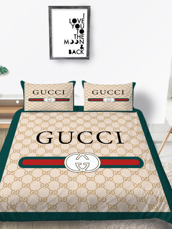 G  Premium Fashion Limited Luxury Brand Bedding Set Home Decor – Min00340