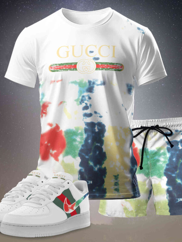 New 2025 – Set G Tracksuit  Air Force 1 & T-shirt & Shorts – chic260408