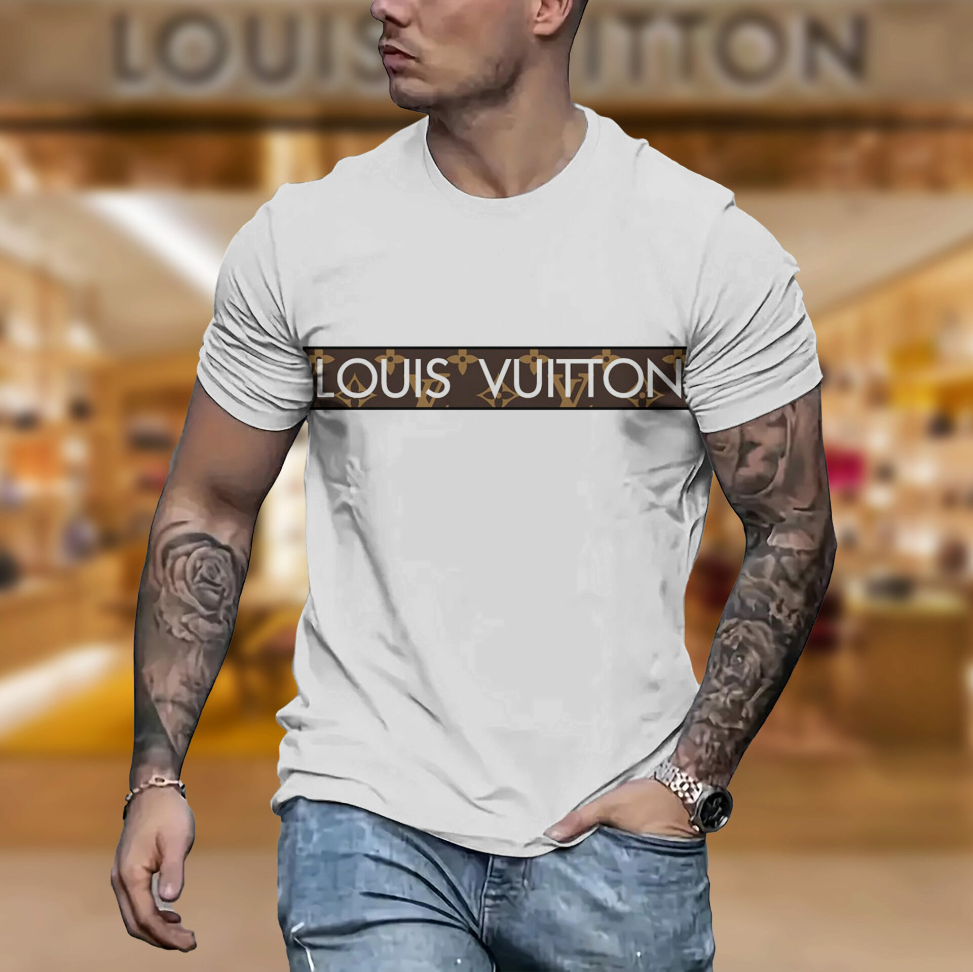 2025 – L  Luxury Brand Premium T-Shirt Outfit For Men -Max012141