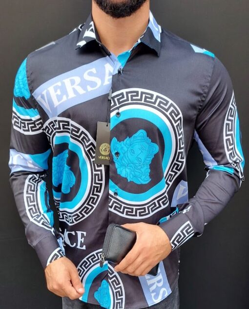 V -Luxury Long Sleeve Shirt CCY Max-Max07230