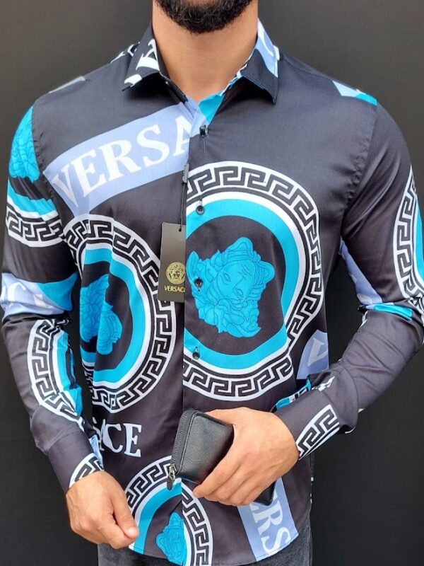 V -Luxury Long Sleeve Shirt CCY Max-Max07230