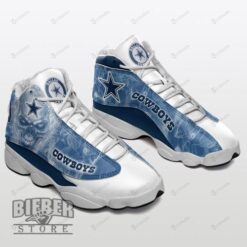 Dallas Cowboys Air Jordan 13 Shoes – Custom Sneaker – Max2407191991
