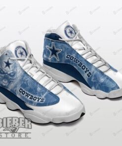 Dallas Cowboys Air Jordan 13 Shoes – Custom Sneaker – Max2407191991