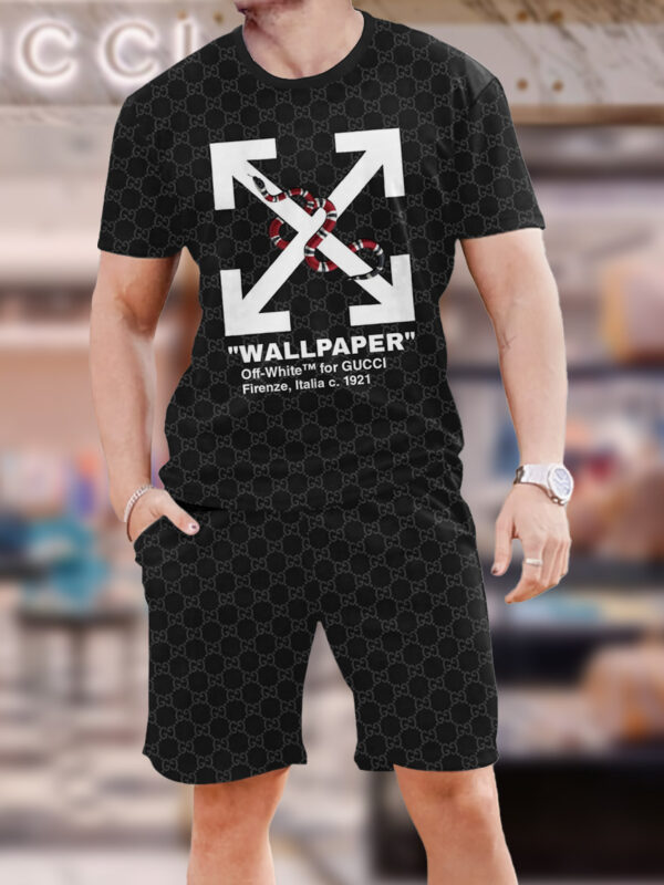 2025 – Set G Tracksuit T-shirt & Shorts –   – Max011982