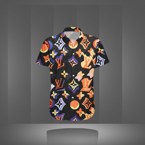L  BUTTON SHIRT Luxury –  B9G-GCY-Max4681