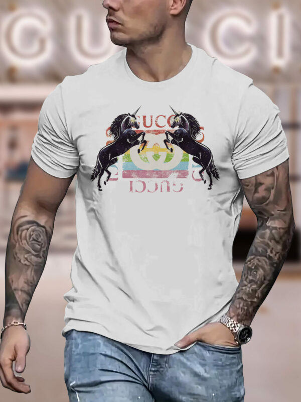 New 2025-  G  Luxury  Brand Premium T-Shirt Outfit For Men Women – Max011622
