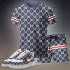 New 2025 – Set G Tracksuit  Air Force 1 & T-shirt & Shorts – chic210419