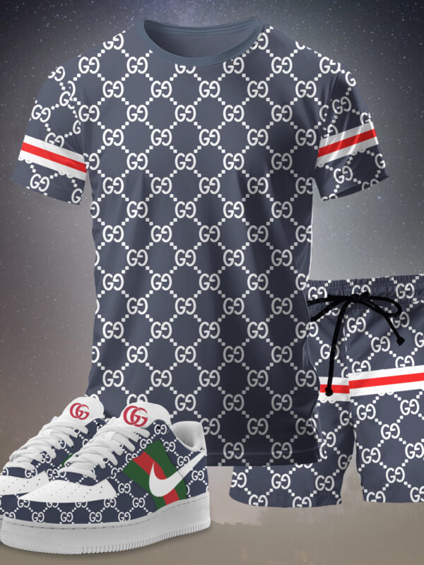 New 2025 – Set G Tracksuit  Air Force 1 & T-shirt & Shorts – chic210419
