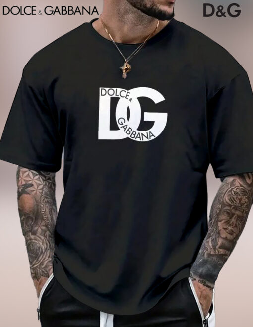 New 2025 – D Luxury Brand Premium T-Shirt Outfit For Men -Max012680