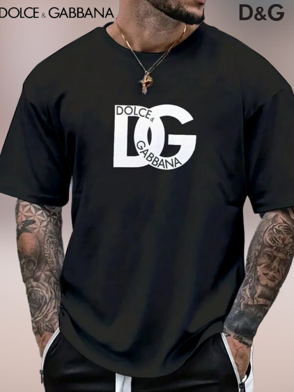 New 2025 – D Luxury Brand Premium T-Shirt Outfit For Men -Max012680