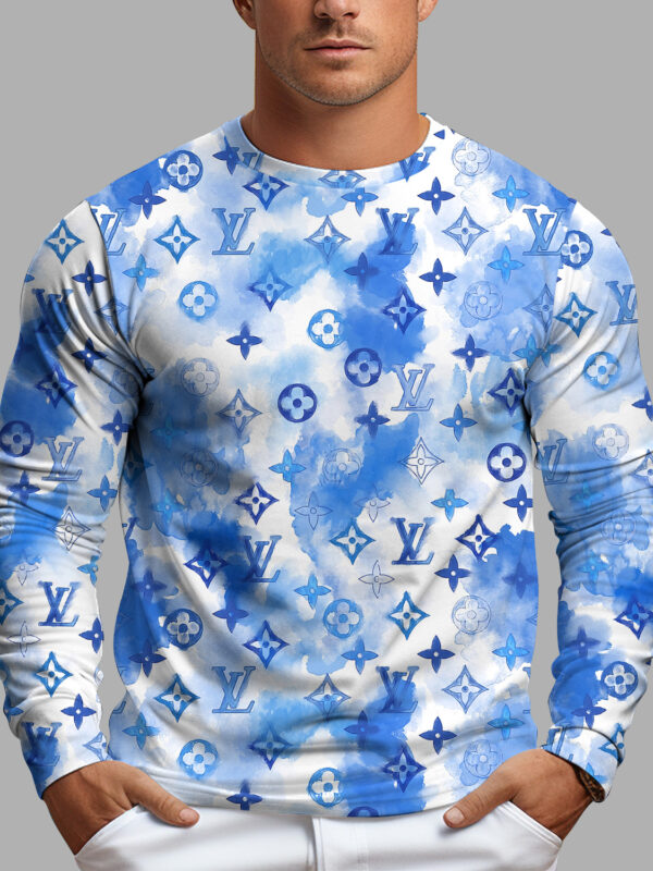 New 2025- Long Sleeves Shirt  for men women luxury brand clothing clothes outfit -PU24112122