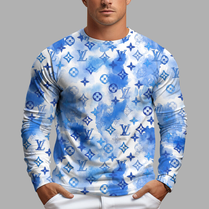 New 2025- Long Sleeves Shirt  for men women luxury brand clothing clothes outfit -PU24112122