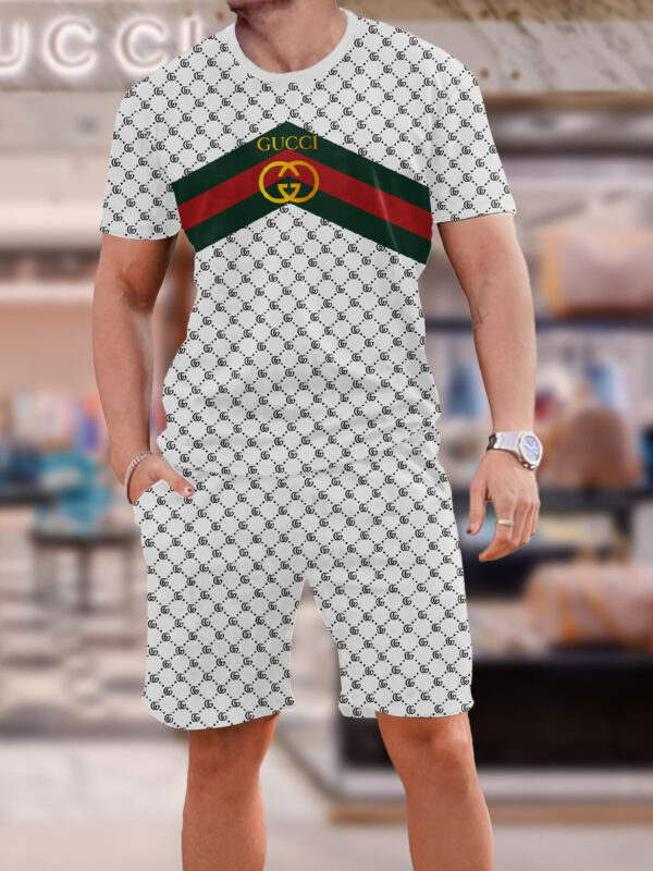 2025 – Set G Tracksuit T-shirt & Shorts –   – Max011957