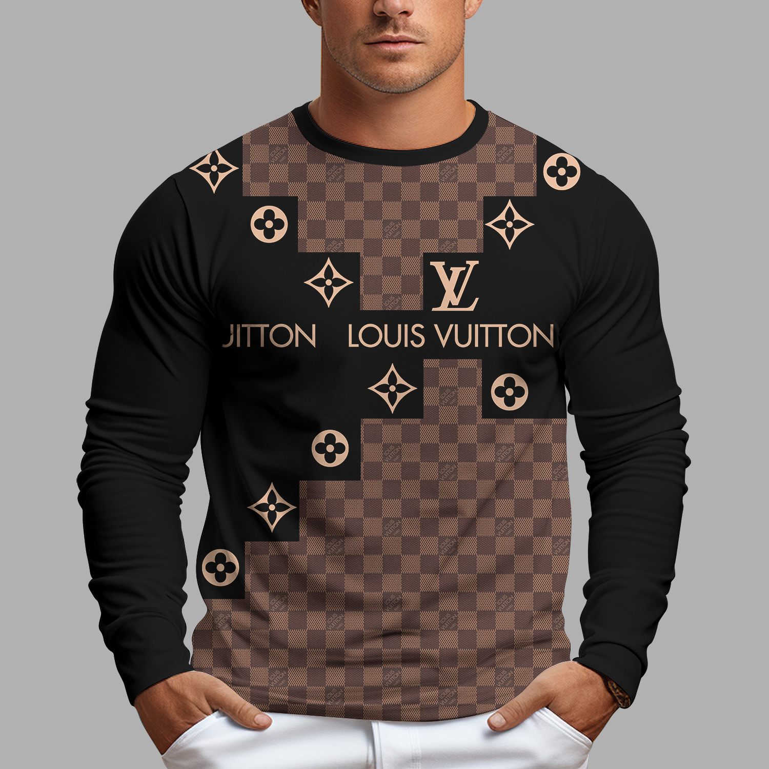 New 2025- Long Sleeves Shirt  for men women luxury brand clothing clothes outfit -TDA2411266591