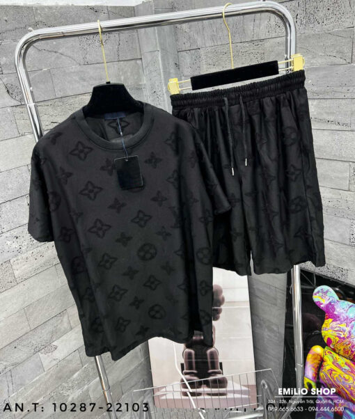 2024 – Set L  Tracksuit T-shirt & Shorts – Max08358