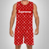 New 2025 – L Luxury Brand Premium Tanktop & Shorts Outfit For Men -Max012578