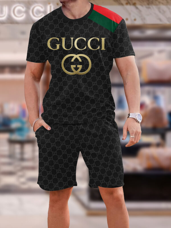 2025 – Set G Tracksuit T-shirt & Shorts –   – Max011636