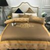 Hermes Limited Luxury Brand Bedding Set Home Decor – Max010076
