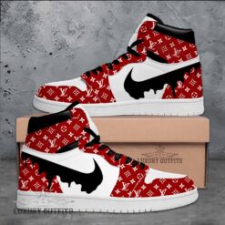 L.V High Air Jordan 1 Sneakers Shoes Hot 2023 Gifts Unisex -B9G-Max240524575