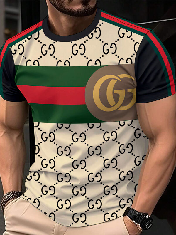 New 2025-  G  Luxury  Brand Premium T-Shirt Outfit For Men Women – Max2408263699