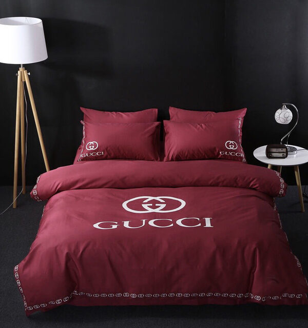 G  Premium Fashion Limited Luxury Brand Bedding Set Home Decor – Min00376
