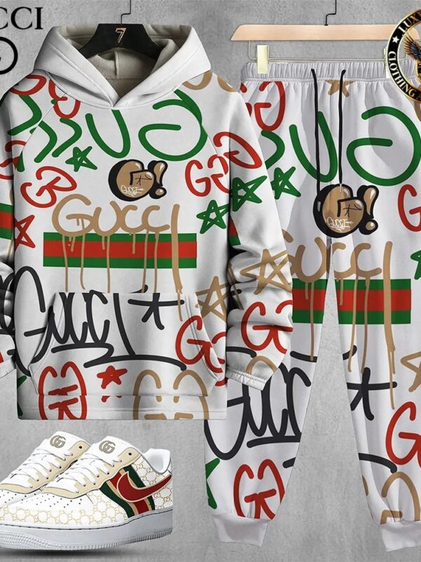 New 2025,G  G Limited Edition Set Hoodie & Pants Match AF1 Sneaker – Max2408253582