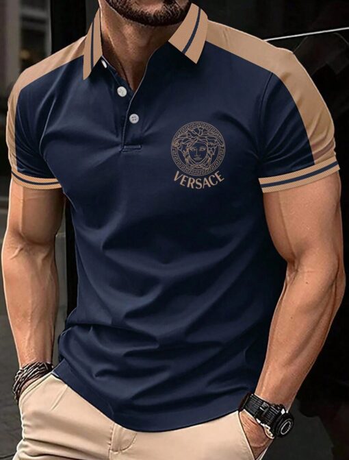 Limited Edition V**sace Polo Shirt For Men –  Max2407091593
