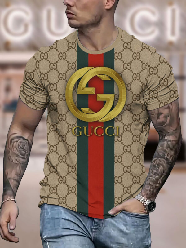 New 2025-  G  Luxury  Brand Premium T-Shirt Outfit For Men Women – Max011591