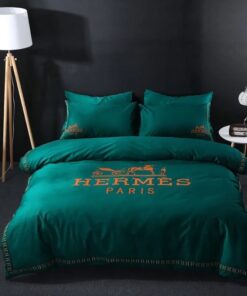 Hermes Limited Luxury Brand Bedding Set Home Decor – Max010124