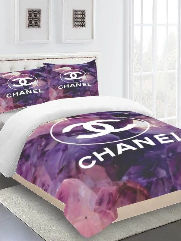 Chanel Premium Fashion Limited Luxury Brand Bedding Set Home Decor -Min00429